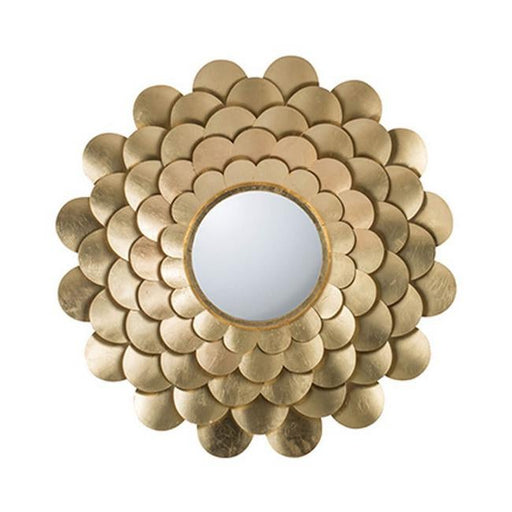 Rembrandt Gold petalled Wall Mirror SE2370-Folders