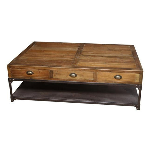 Rembrandt Industrial Style Coffee Table CF8002-Folders