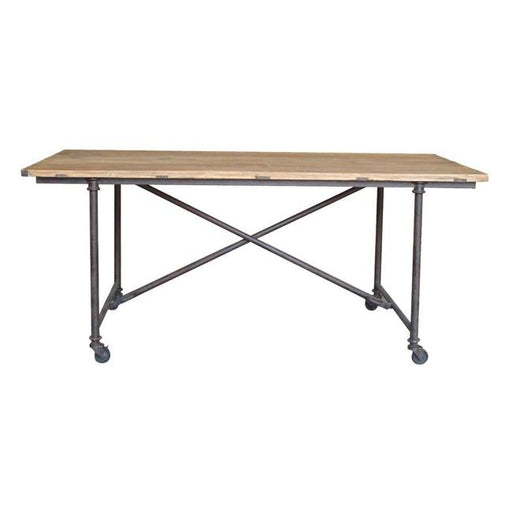 Rembrandt Industrial Style Dining Table CF8029-Folders