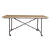 Rembrandt Industrial Style Dining Table CF8029-Folders
