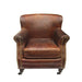 Rembrandt Leather Brass Button Chair AF2008-Folders