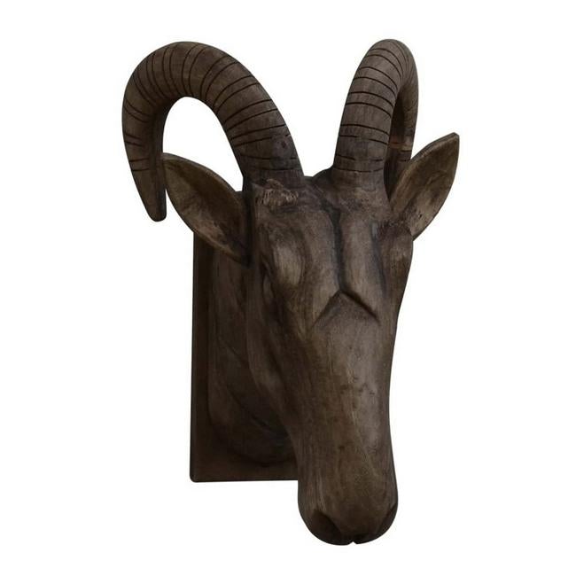 Rembrandt Rams Head Wall Sconce KC1103-Folders