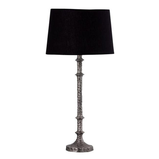 Rembrandt Silver Antiqued Table Lamp and Shade GA2027-Folders