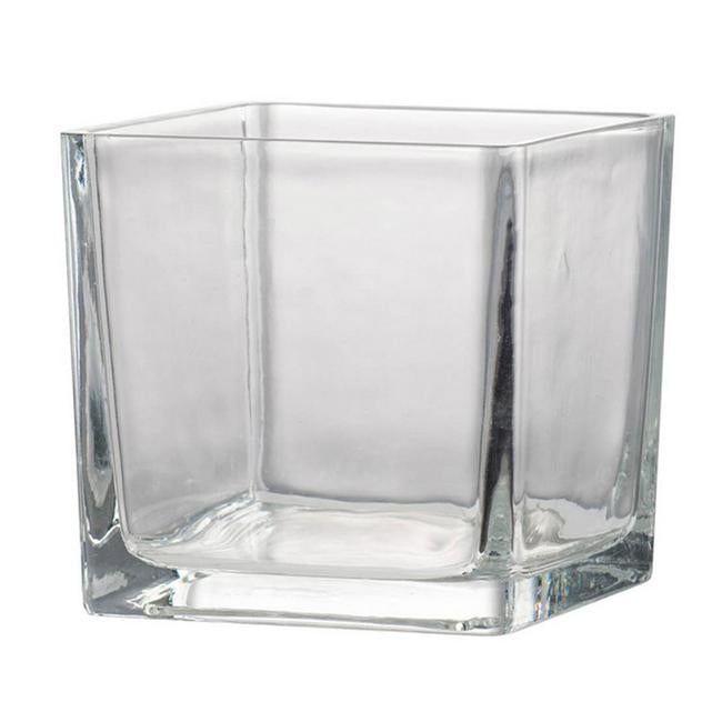 Rembrandt Small Square Glass Vase SE2328-Folders