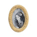 Rembrandt Stone Powder and Resin Oval Frame SE2274-Folders