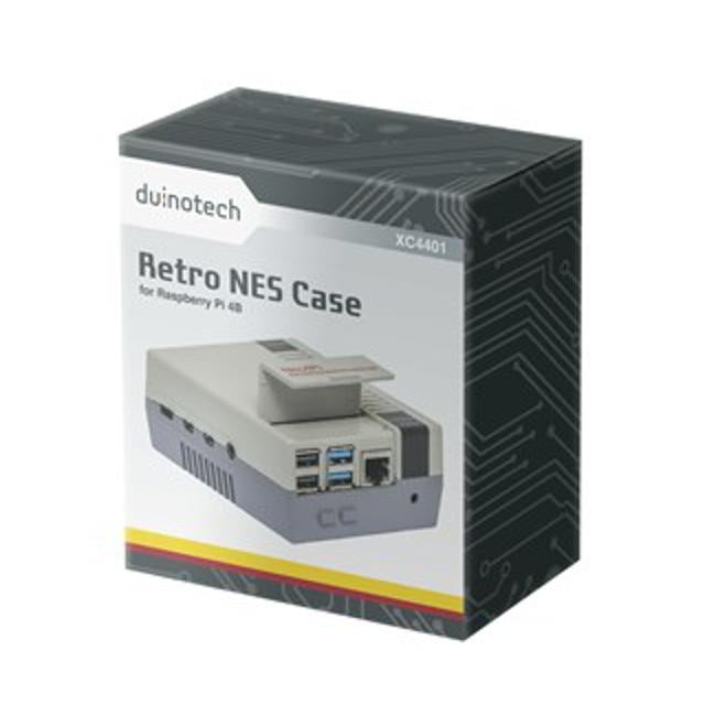 Retro Nes Gaming Case For Raspberry Pi4-Folders