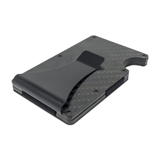 Rfid Blocker Carbon Fibre And Aluminium Card Holder-Folders
