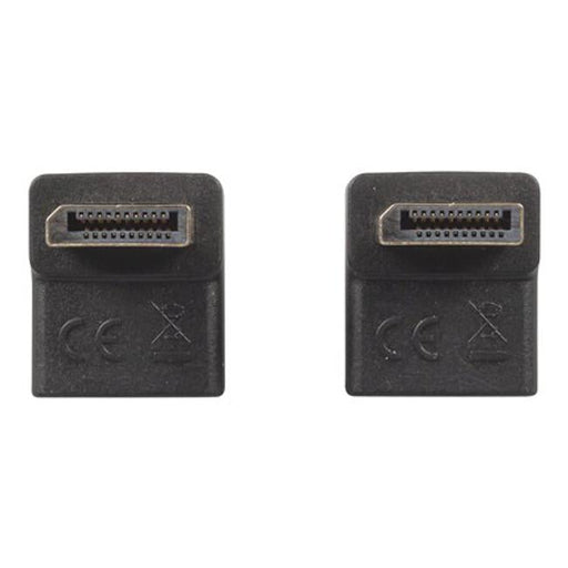 Right Angle Plug To Socket Displayport Adaptor-Folders