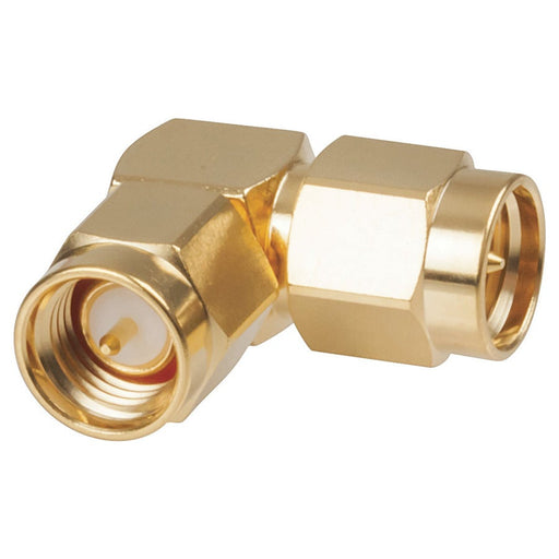 Right Angle SMA Plug to SMA Plug Adaptor - Folders