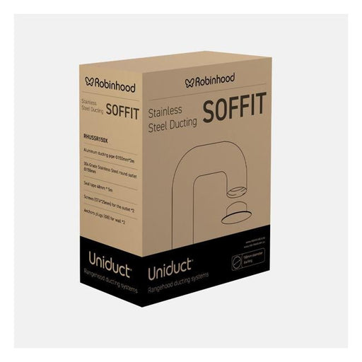 Robinhood Soffit Ducting Kit RHUSSR150X-Folders