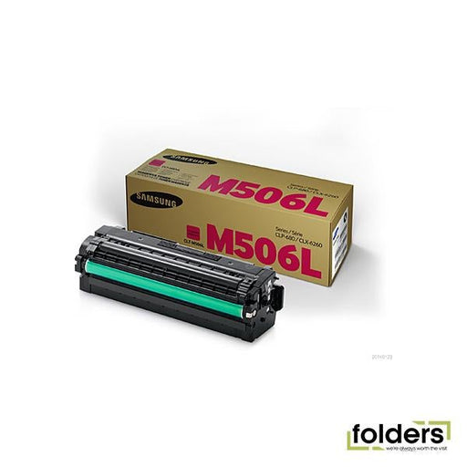 Samsung CLTM506L Magenta Toner - Folders