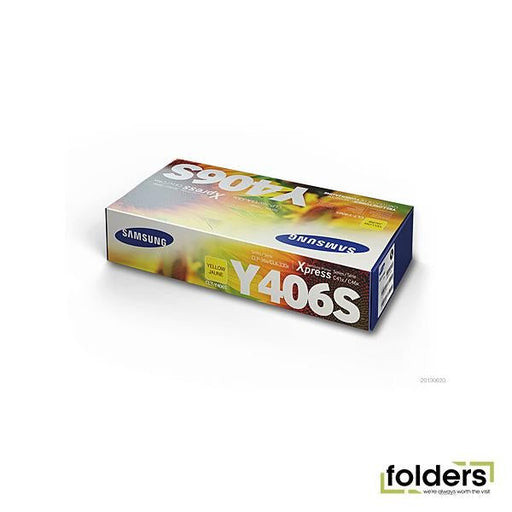 Samsung CLTY406S Yellow Toner - Folders