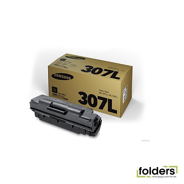 Samsung MLTD307L Black Toner - Folders