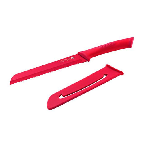 Scanpan Red Bread Knife 7"/18cm-Folders