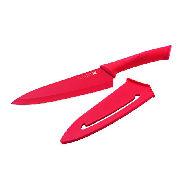 Scanpan Red Cook's Knife 7"/18cm-Folders
