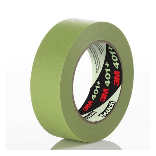 Scotch Masking Tape 401+ Performance 18mm x 55m Green-Folders