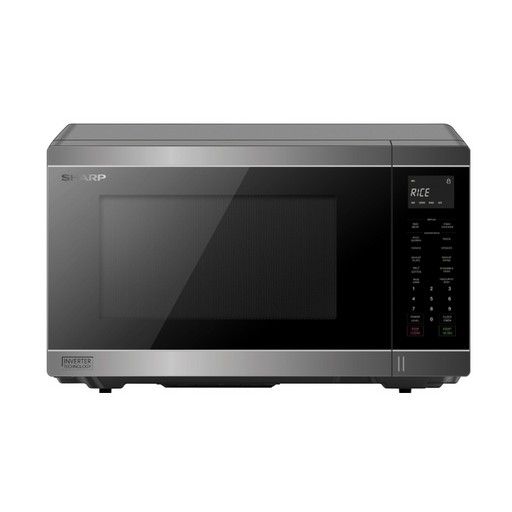 Sharp 1200W Silver 34L Inverter Microwave - Folders