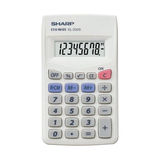 Sharp EL-233SB Pocket Calculator-Folders