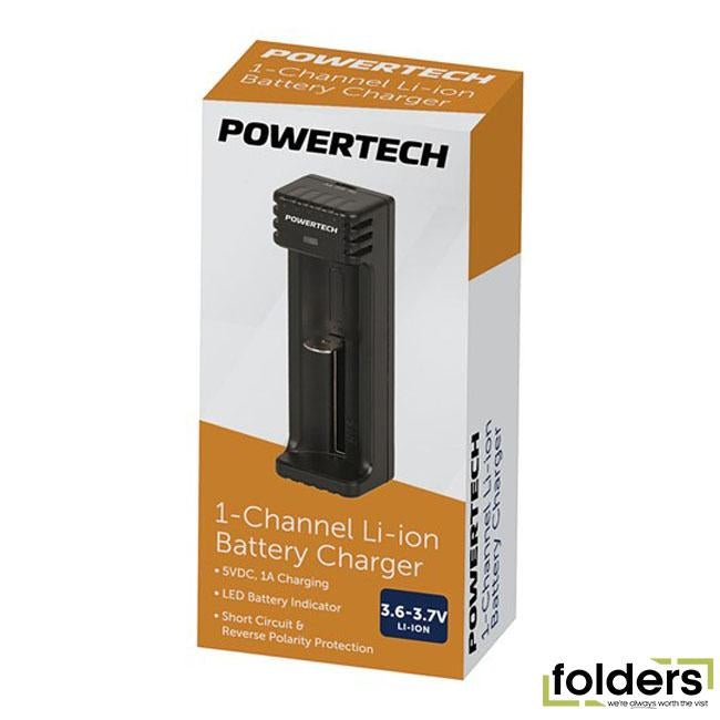 Single channel li-ion battery charger - Folders