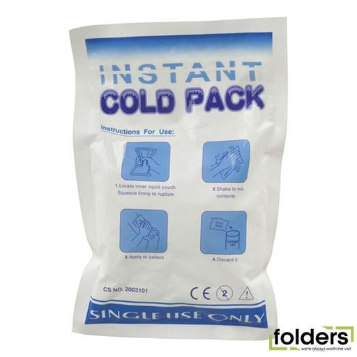 Single use instant cold pack - Folders