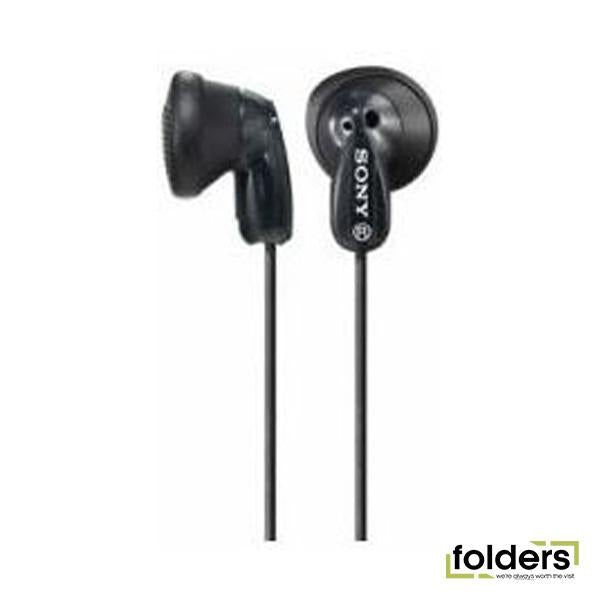 Sony MDRE9LP In-Ear Headphones Black - Folders
