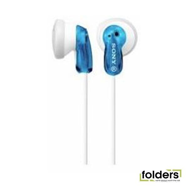 Sony MDRE9LP In-Ear Headphones Blue - Folders