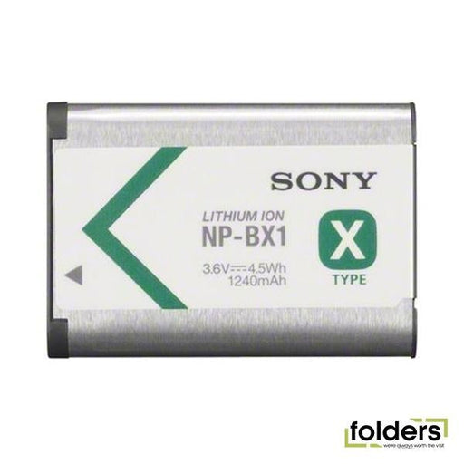 Sony NP-BX1 Lithium Ion Battery For DSCRX100 - Folders