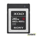 Sony QDG240F XQD Card 240GB - Folders