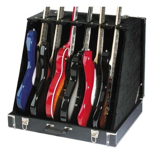Stagg Stand/Case For 6 Electrics Or 3 Acoustics-Folders