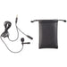Stereo Lapel Microphone with Headphone Outlet - Folders