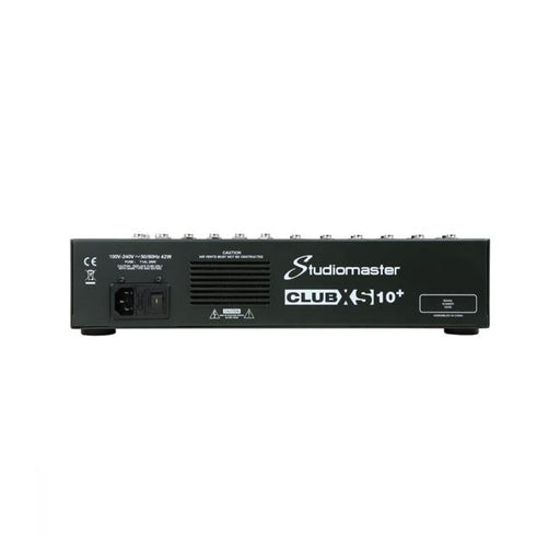 Studiomaster Club XS10+6 mic and 2 stereo channel w/ FX, USB-Folders