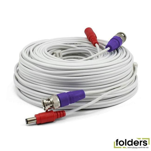 Swann video & power 30m extension cable - Folders