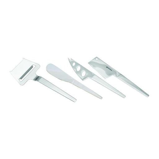 Swissmar 4pc Slim Line Cheese Knife Set-Folders