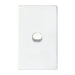 Tradesave 16A 2-Way Vertical 1 Gang Switch. Moulded In Flame Resistant-Folders