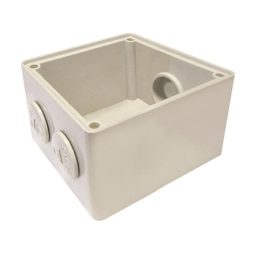 Tradesave Mounting Base 1 Gang Ip66, Stainless Steel Cover-Folders