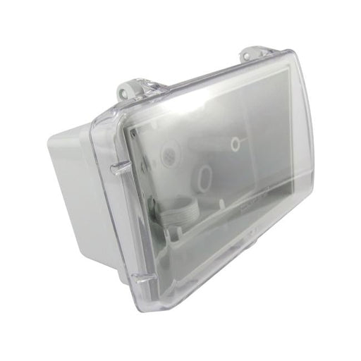 Tradesave Weatherproof Box. Suits Standard Switch Plates. Grey Heavy-Folders