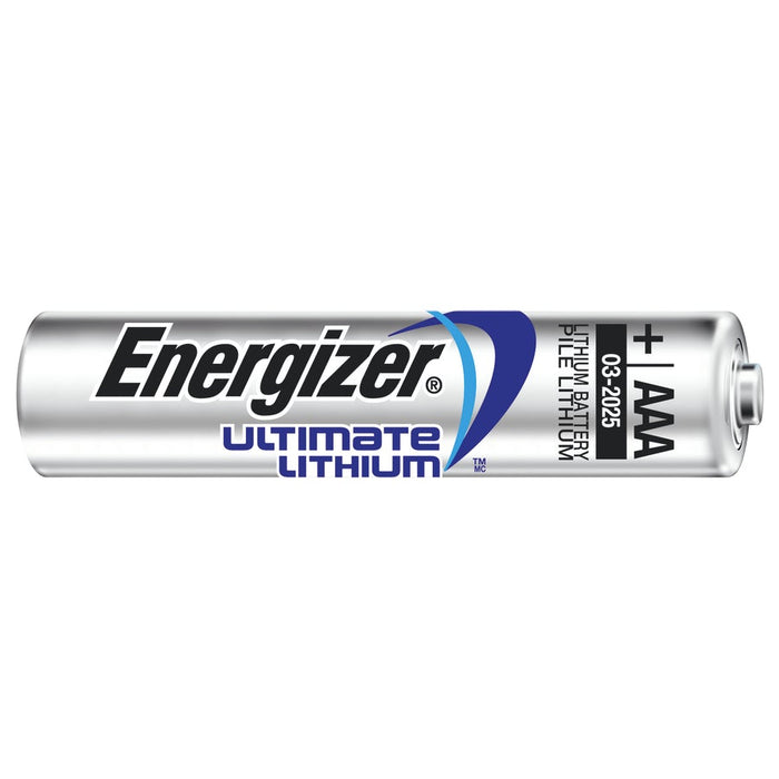 Two Pack 1.5V Energizer L92 AAA Lithium Batteries - Folders