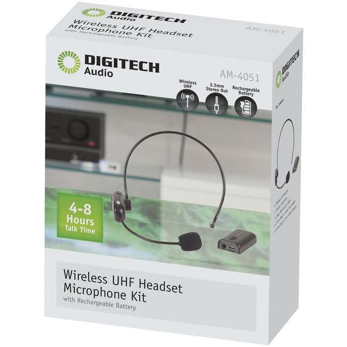 UHF Headset Microphone Kit - Folders