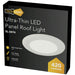 Ultra-Thin LED Panel Roof Light 6W 120mm Cool White - Folders