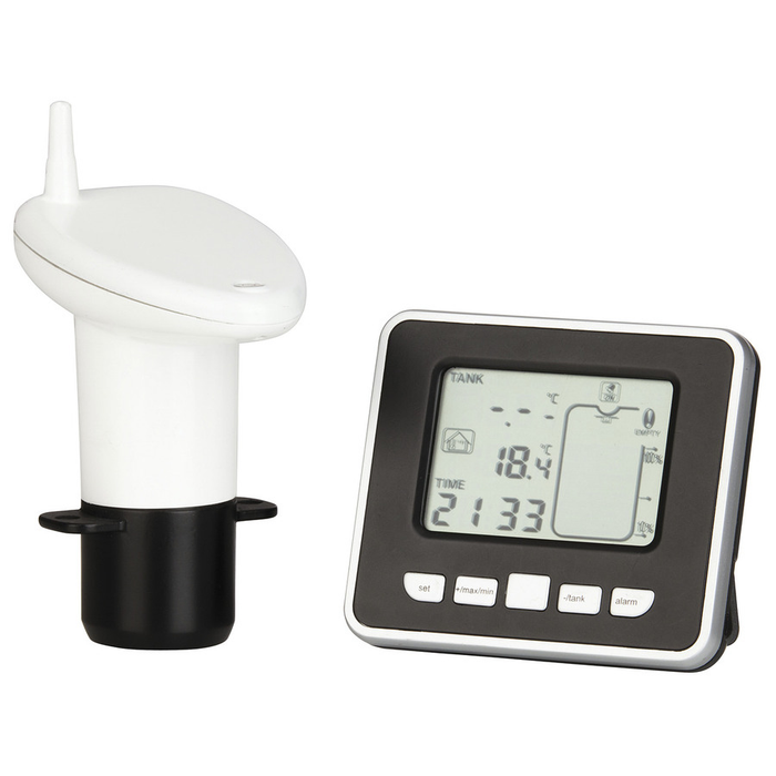 Ultrasonic Water Tank Level Meter with Thermo Sensor - Folders