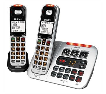 Uniden Hearing Impaired Cordless Telephone with Answer Machine SSE45+1 - Folders