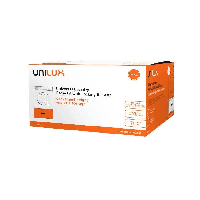 Unilux Laundry Pedestal With Lock ULX110-Folders