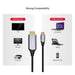 Unitek 1.8M Usb-C To Hdmi Cable. Premium  Audio Video Ultrahd.-Folders