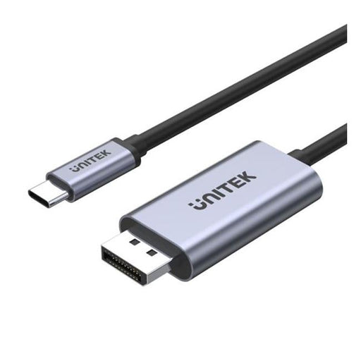 Unitek 2M 4K Usb-C To Displayport 1.2 Cable In Aluminium Housing.-Folders