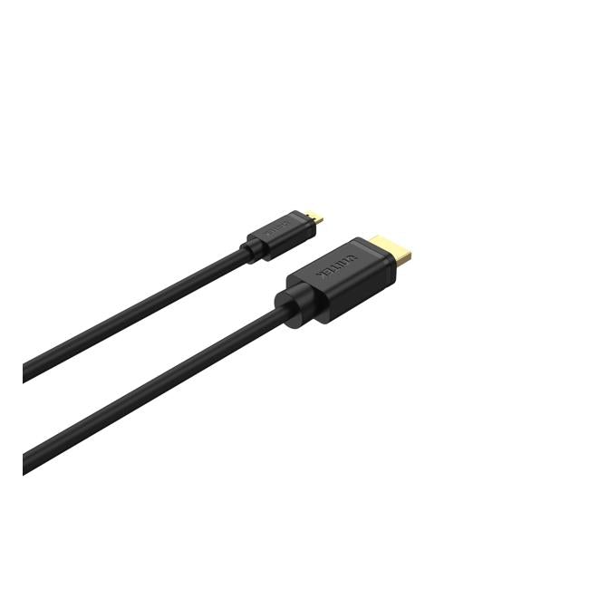 Unitek 2M Micro Hdmi Male To Hdmi Male Cable.-Folders