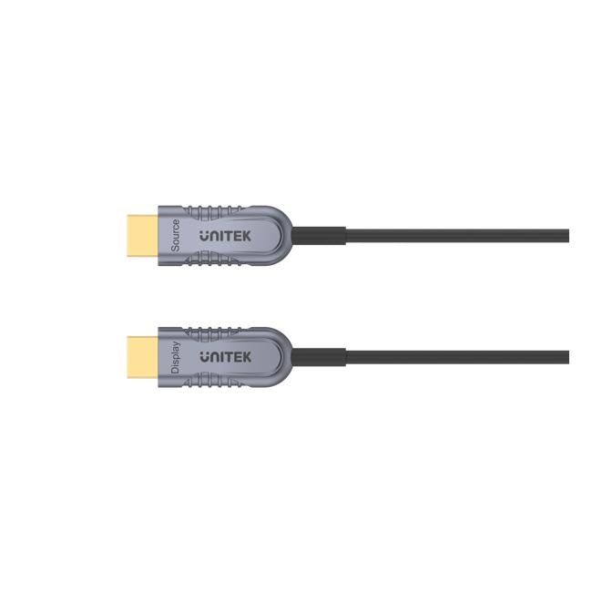 Unitek Ultrapro Hdmi2.1 Active Optical Cable Ends Top-Folders