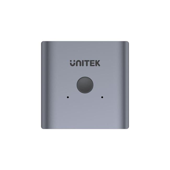 Unitek 4K Hdmi 2.0 Bi-Directional Switch With Two-Way Usage: 2 In-Folders