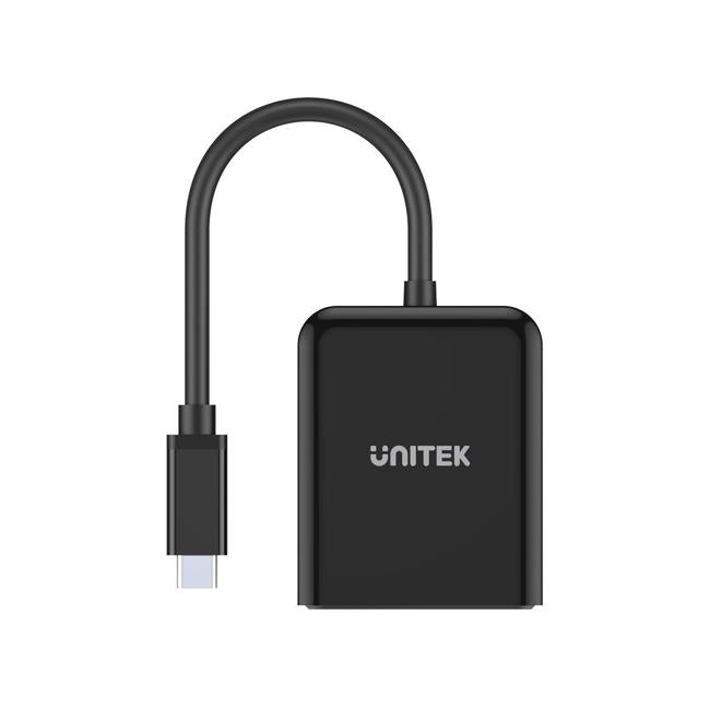 Unitek Usb-C To Dual Displayport 1.4 8K Adapter With Mst.-Folders