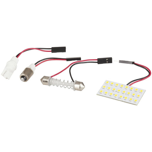 Universal T10/211/BA9S LED Retrofit Kit with 24xSMD LEDs - Folders