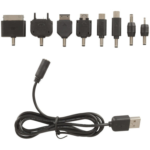 Universal USB Phone Cable with 8 Plugs - Folders